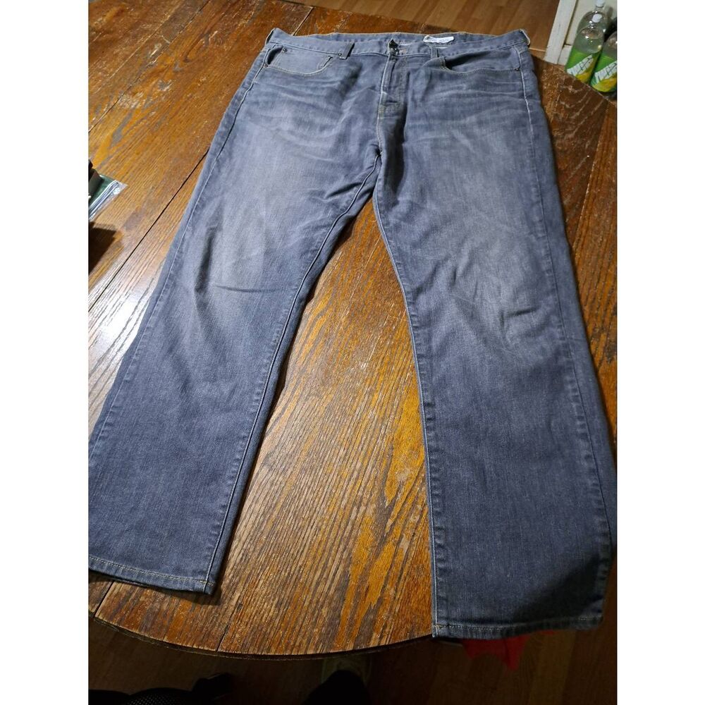 40x30 Cremieux Premium Denim Straight Fit Grey Denim Jeans Rk12125A9 Casual Pant